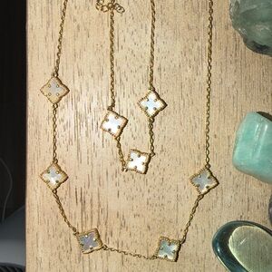 adornia mother of pearl set